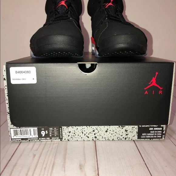 🔴SOLD🔴Nwt w/box, receipt Men’s Jordan 6 Infrare - Picture 7 of 8
